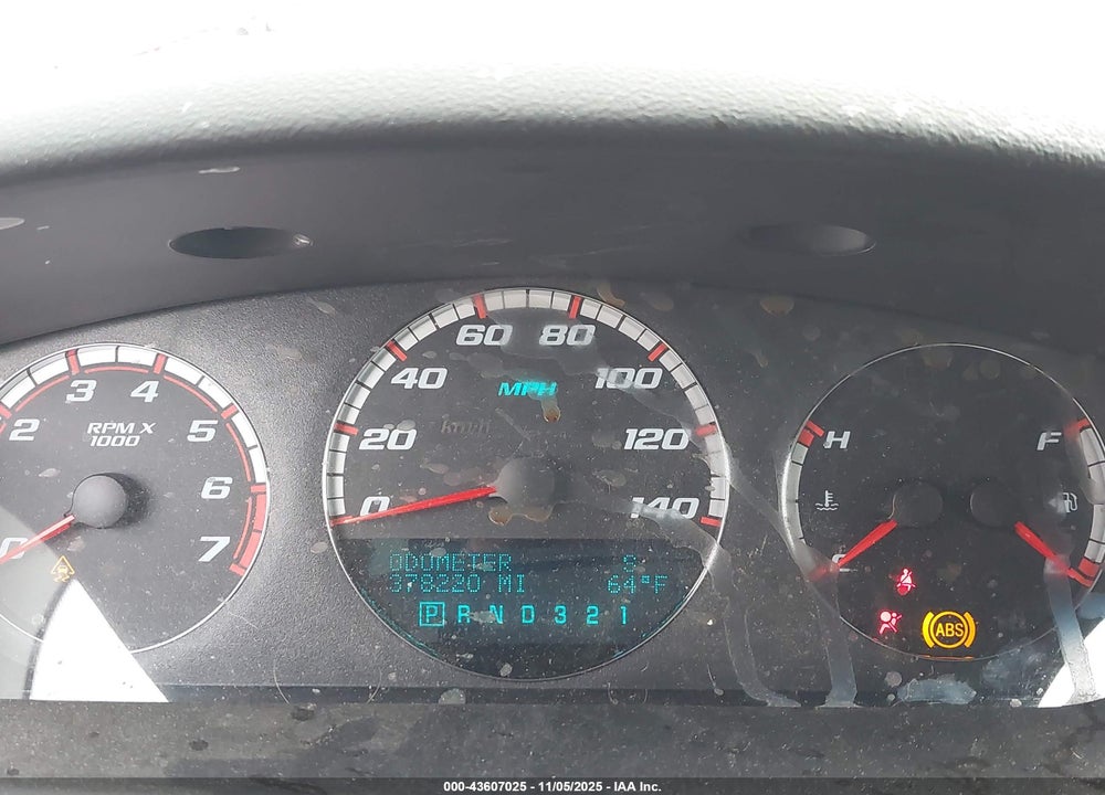 2007 CHEVROLET IMPALA  SS VIN: 2G1WD58CX79379897
