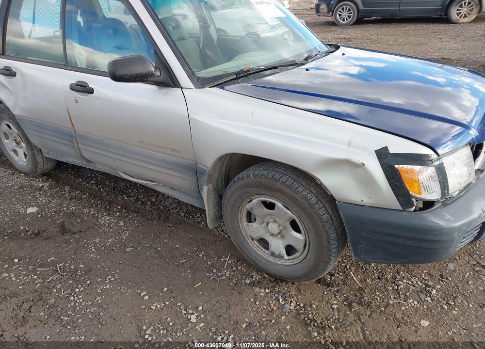 2001 SUBARU FORESTER L VIN: JF1SF63541H707788
