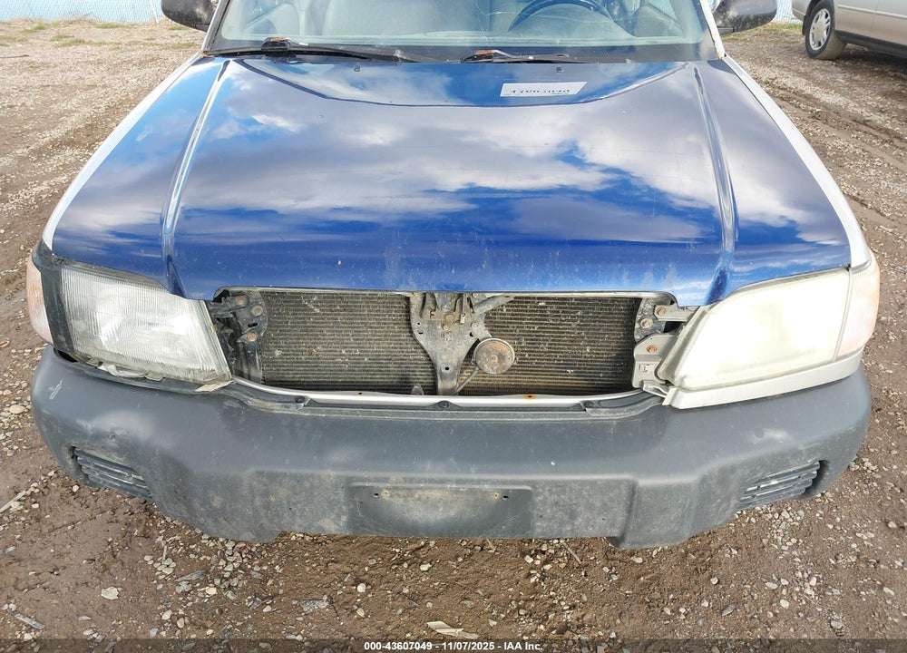 2001 SUBARU FORESTER L VIN: JF1SF63541H707788