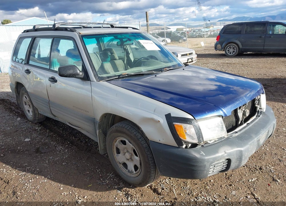 2001 SUBARU FORESTER L VIN: JF1SF63541H707788