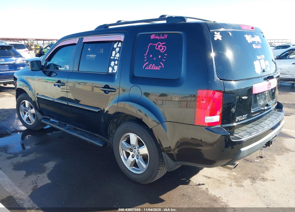2009 HONDA PILOT EX-L VIN: 5FNYF38569B015958