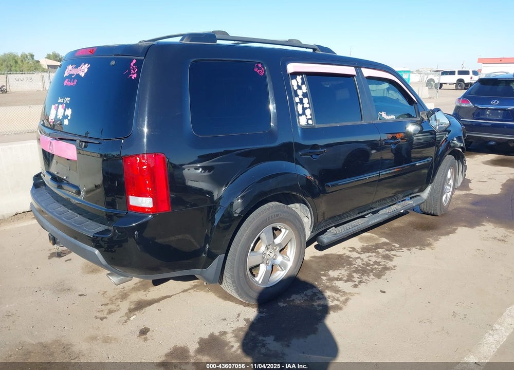 2009 HONDA PILOT EX-L VIN: 5FNYF38569B015958