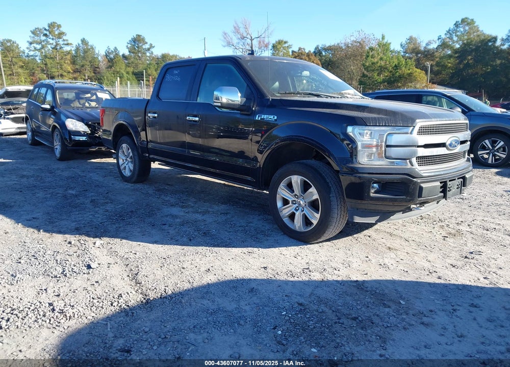 2019 FORD F-150 PLATINUM VIN: 1FTEW1E43KFC12249