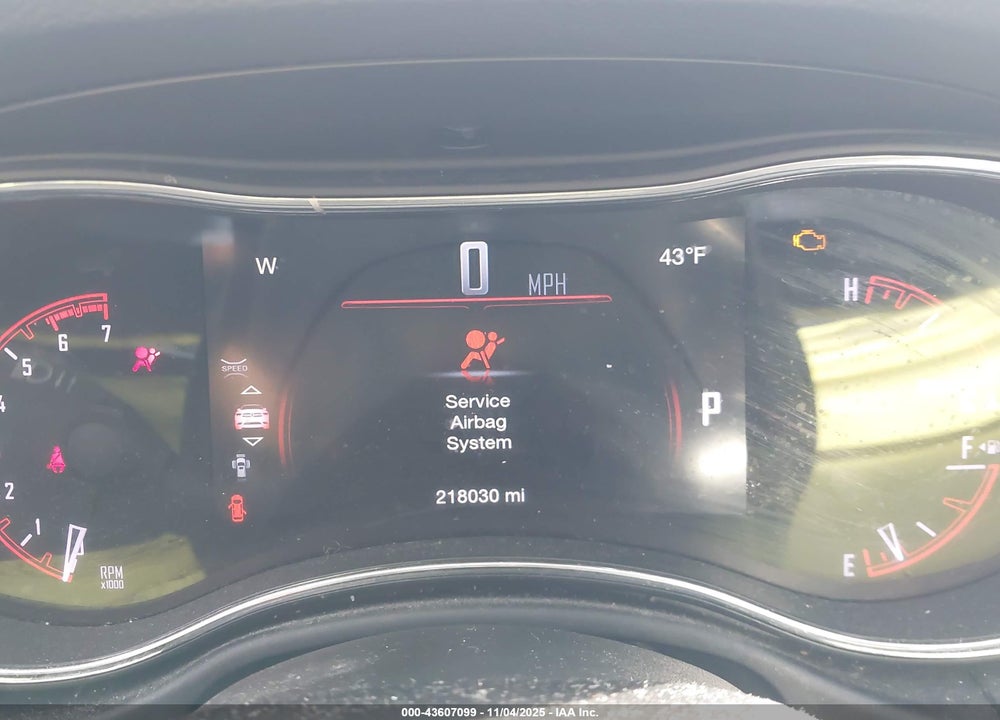 2016 DODGE DURANGO R/T VIN: 1C4SDJCT5GC420080
