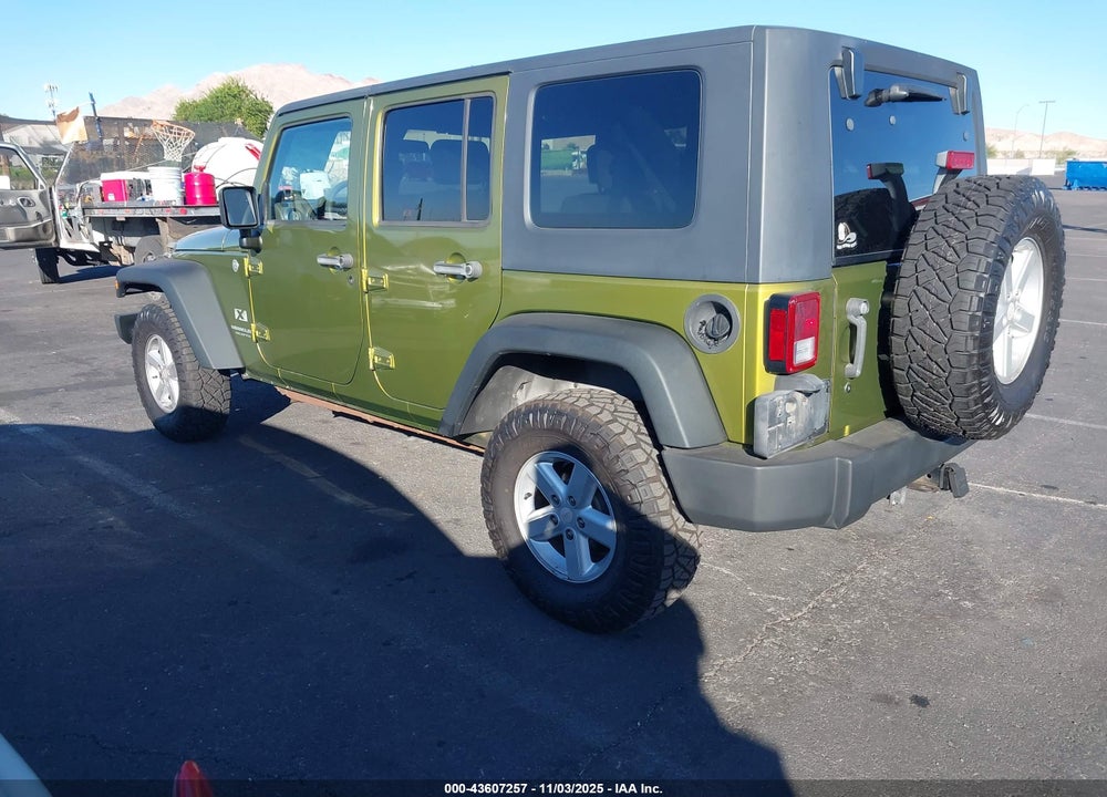 2008 JEEP WRANGLER UNLIMITED X VIN: 1J4GA39108L501452