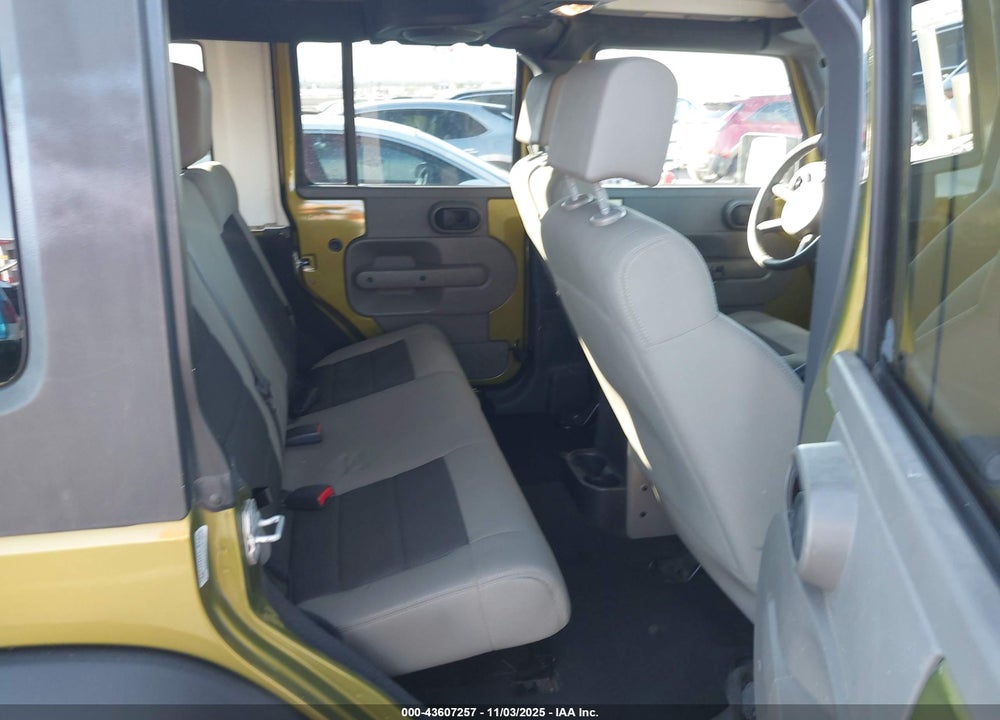 2008 JEEP WRANGLER UNLIMITED X VIN: 1J4GA39108L501452