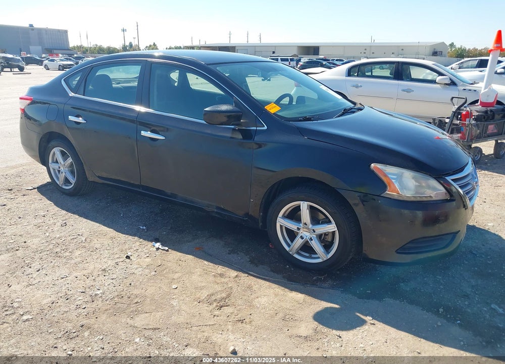 2013 NISSAN SENTRA SV VIN: 3N1AB7AP0DL715553
