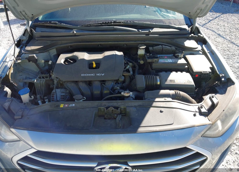 2017 HYUNDAI ELANTRA SE VIN: 5NPD74LF9HH065934