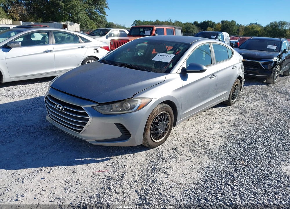 2017 HYUNDAI ELANTRA SE VIN: 5NPD74LF9HH065934