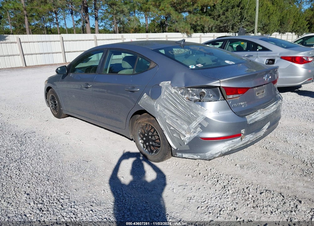 2017 HYUNDAI ELANTRA SE VIN: 5NPD74LF9HH065934
