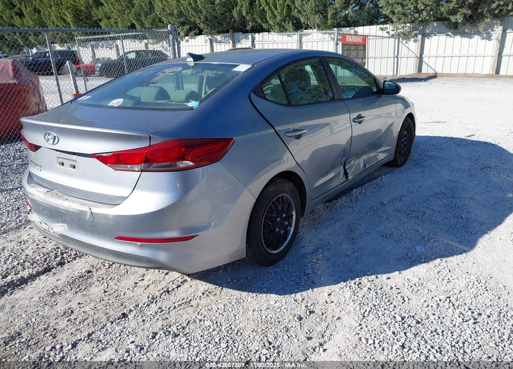 2017 HYUNDAI ELANTRA SE VIN: 5NPD74LF9HH065934
