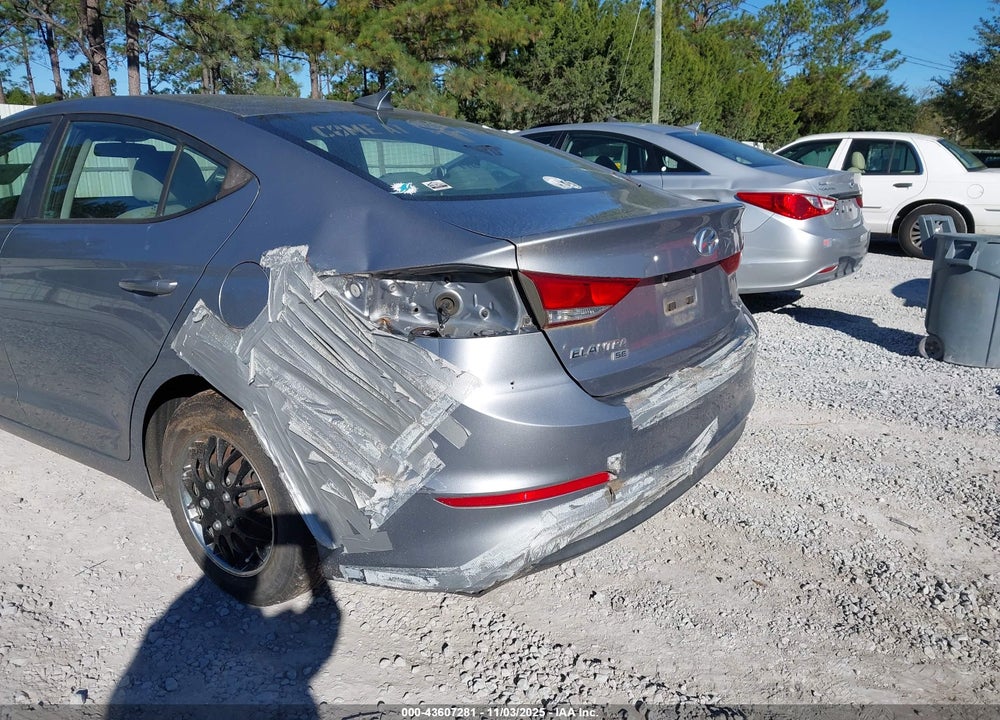 2017 HYUNDAI ELANTRA SE VIN: 5NPD74LF9HH065934