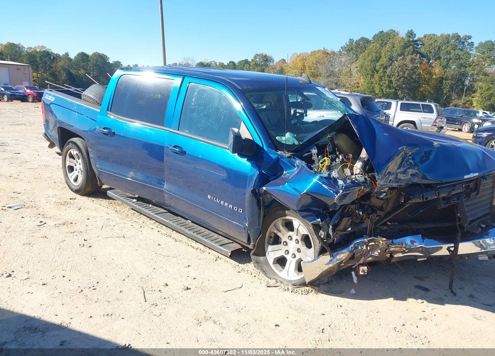 2017 CHEVROLET SILVERADO 1500 2LT VIN: 3GCUKREC8HG518951