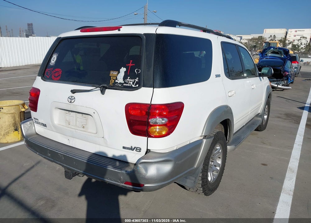 2003 TOYOTA SEQUOIA SR5 V8 VIN: 5TDZT34AX3S155160