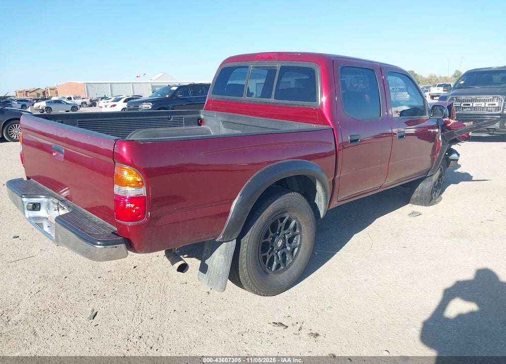2002 TOYOTA TACOMA PRERUNNER VIN: 5TEGM92N22Z075267