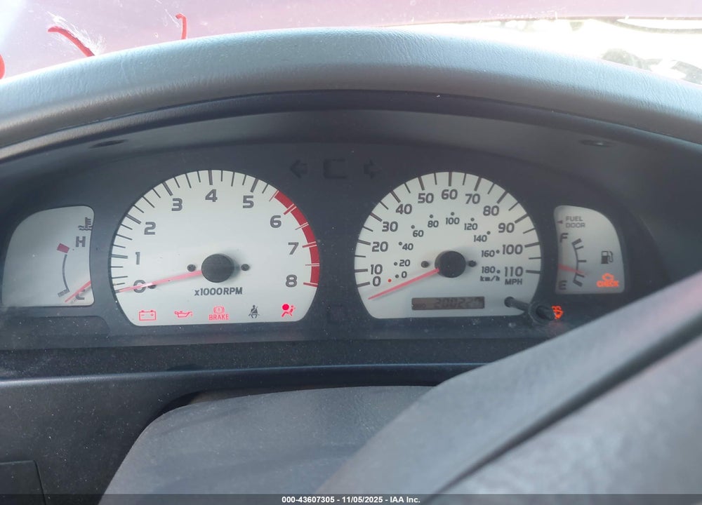 2002 TOYOTA TACOMA PRERUNNER VIN: 5TEGM92N22Z075267