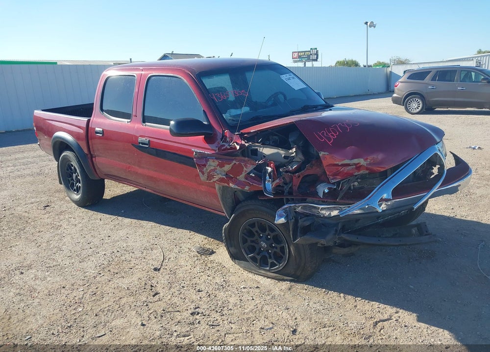 2002 TOYOTA TACOMA PRERUNNER VIN: 5TEGM92N22Z075267