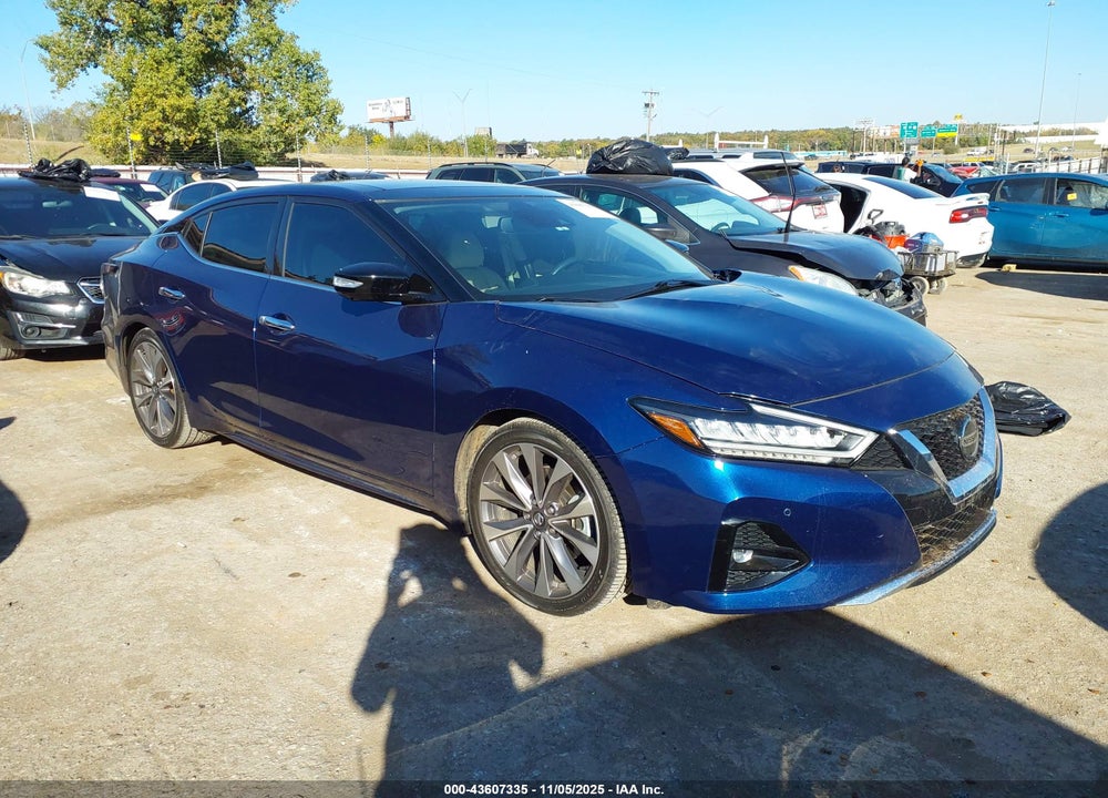 2022 NISSAN MAXIMA PLATINUM XTRONIC CVT VIN: 1N4AA6FV1NC501675