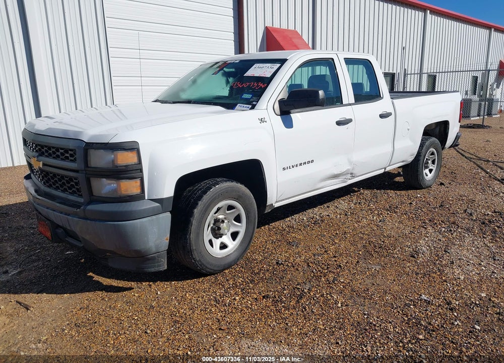 2015 CHEVROLET SILVERADO 1500 WT VIN: 1GCRCPEC6FZ286595