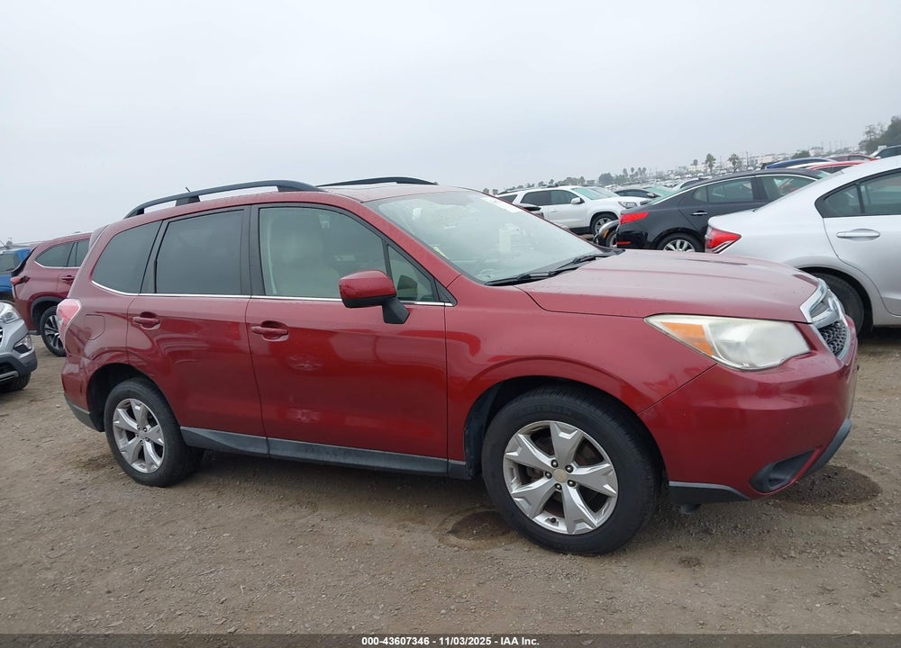 2015 SUBARU FORESTER VIN: JF2SJAHC6FH474623