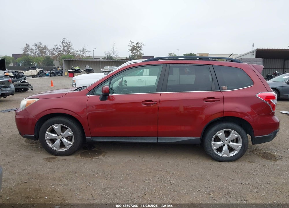 2015 SUBARU FORESTER VIN: JF2SJAHC6FH474623