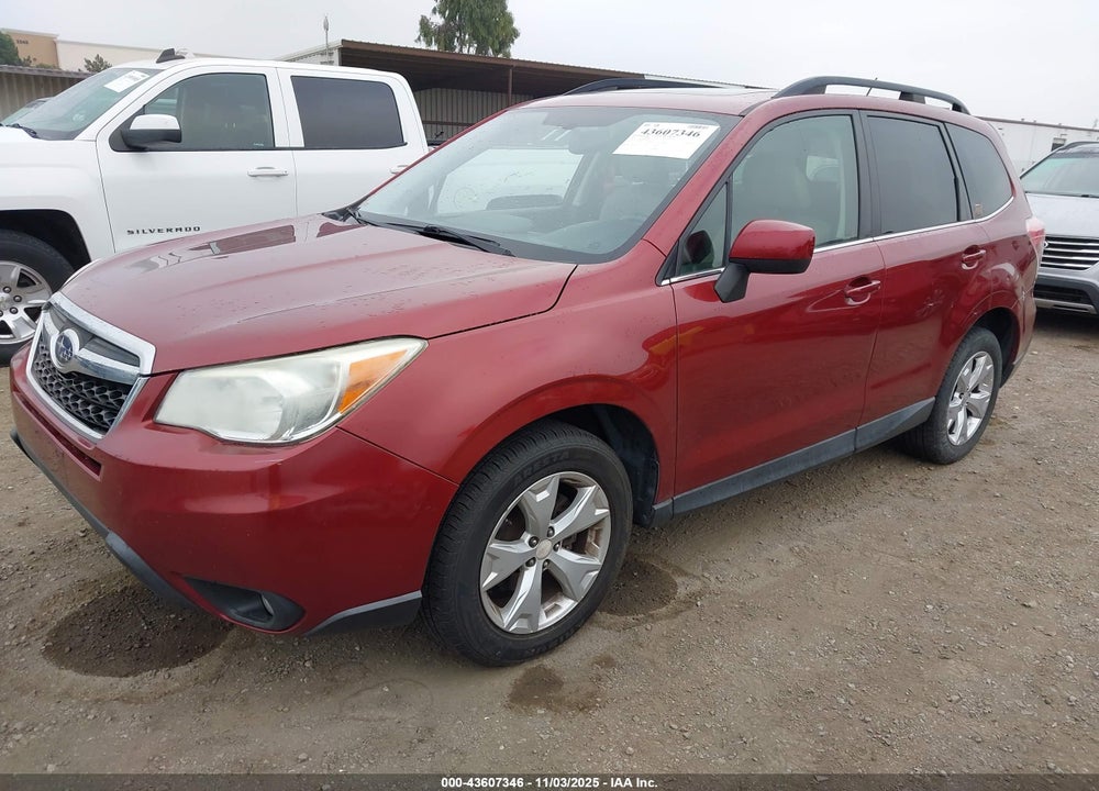 2015 SUBARU FORESTER VIN: JF2SJAHC6FH474623