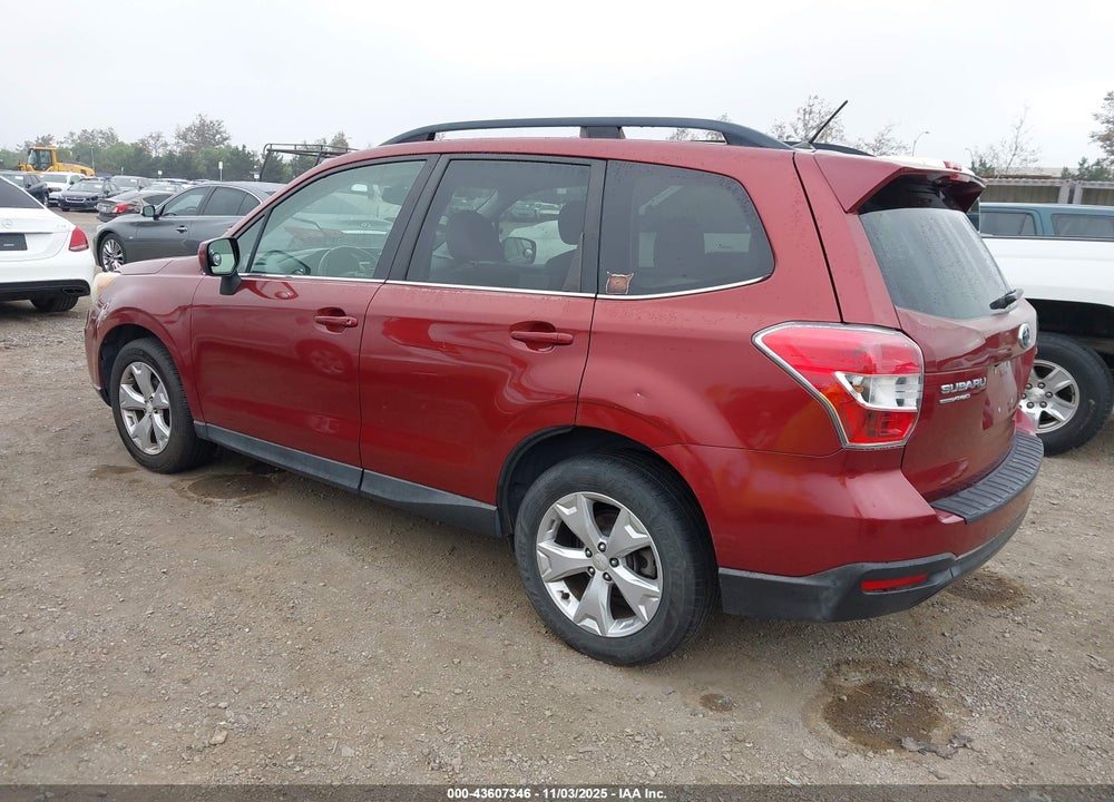 2015 SUBARU FORESTER VIN: JF2SJAHC6FH474623