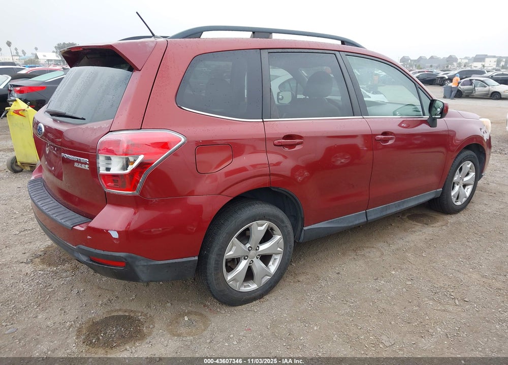 2015 SUBARU FORESTER VIN: JF2SJAHC6FH474623