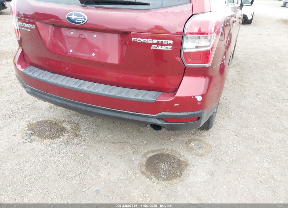 2015 SUBARU FORESTER VIN: JF2SJAHC6FH474623
