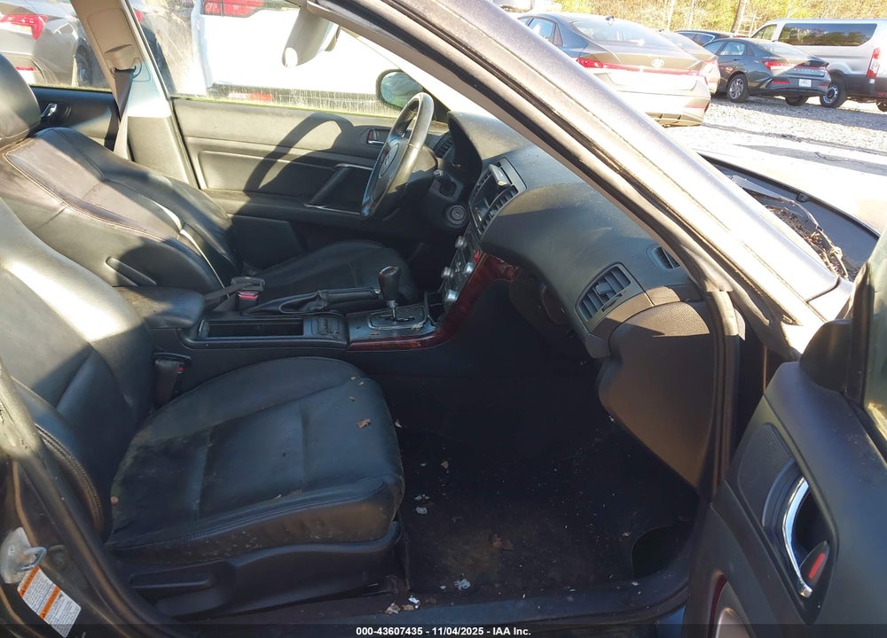 2008 SUBARU LEGACY VIN: 4S3BL626387209854