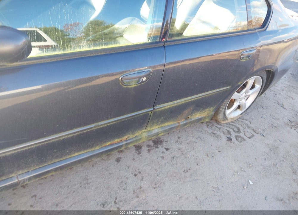 2008 SUBARU LEGACY VIN: 4S3BL626387209854