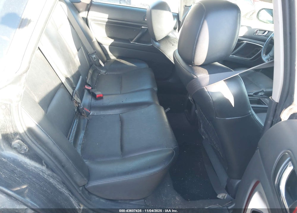 2008 SUBARU LEGACY VIN: 4S3BL626387209854