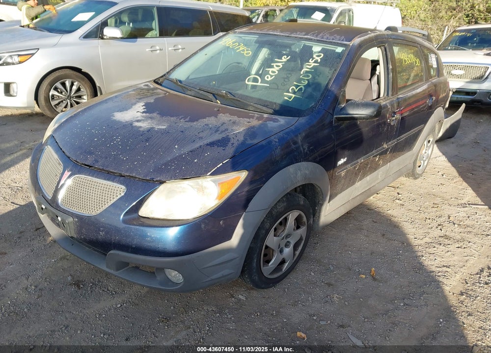 2005 PONTIAC VIBE VIN: 5Y2SL63875Z466922
