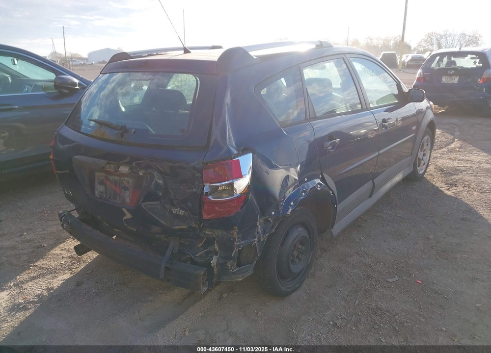 2005 PONTIAC VIBE VIN: 5Y2SL63875Z466922