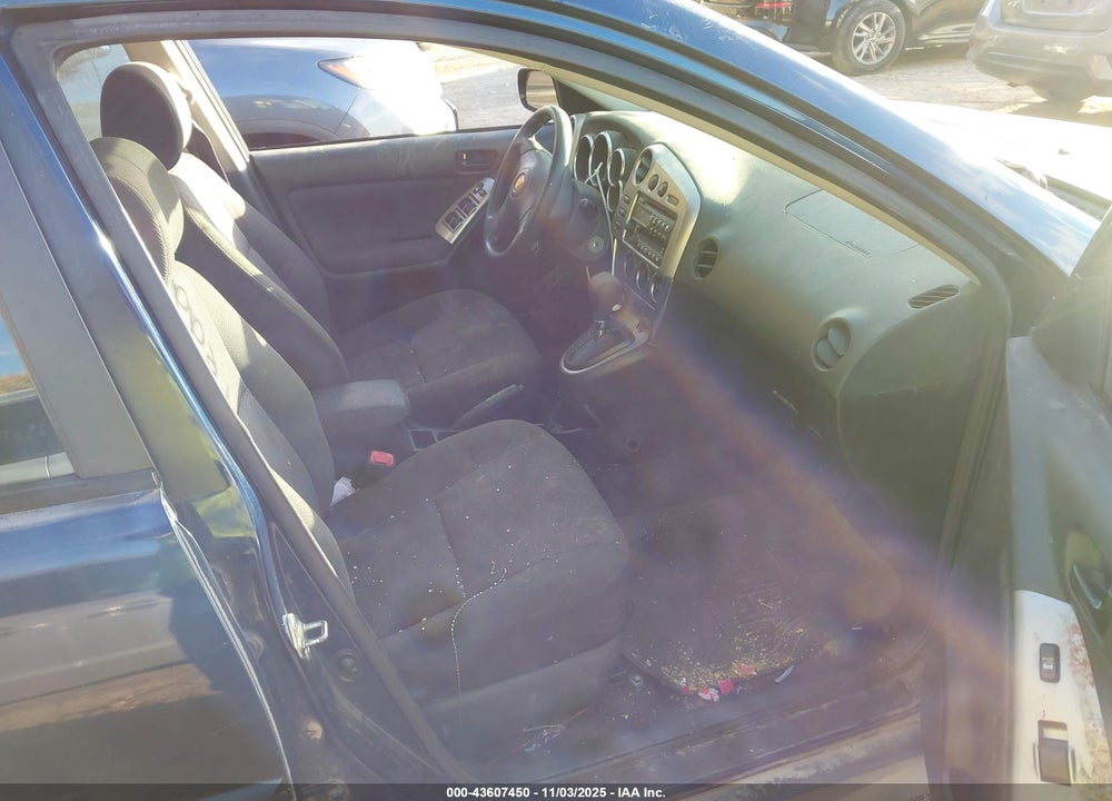 2005 PONTIAC VIBE VIN: 5Y2SL63875Z466922