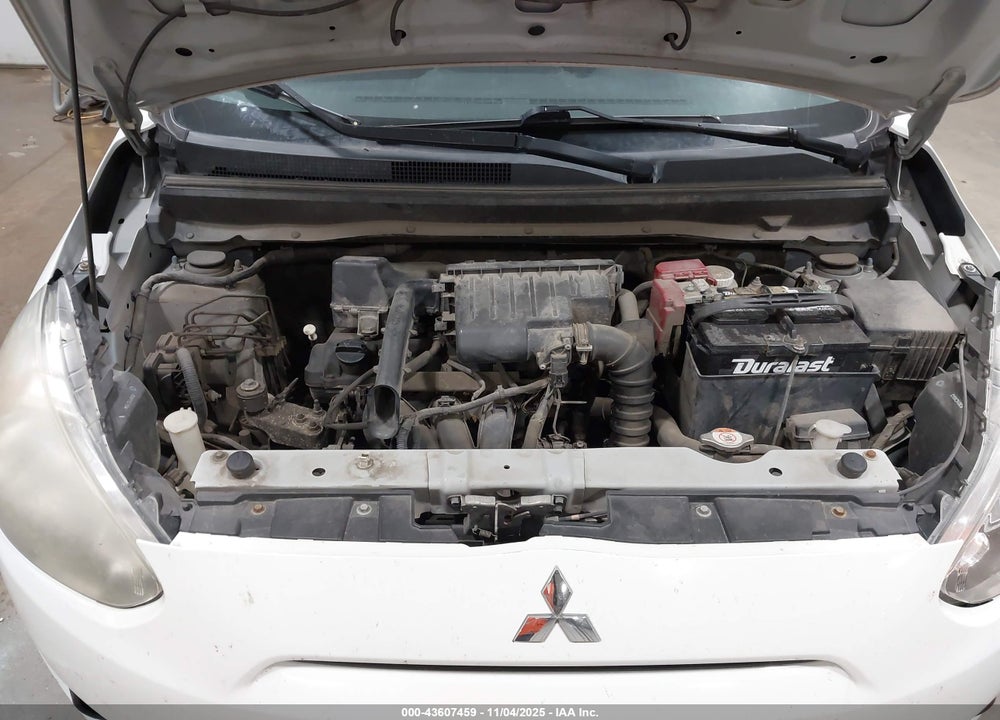 2014 MITSUBISHI MIRAGE ES VIN: ML32A4HJ2EH026220