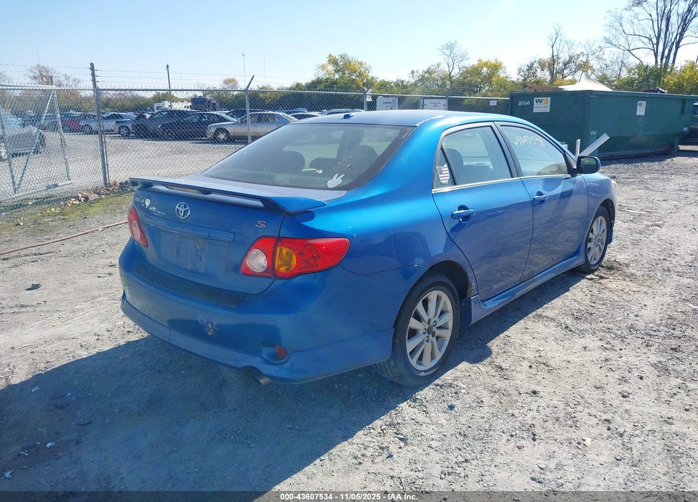2010 TOYOTA COROLLA S VIN: 1NXBU4EE3AZ223650