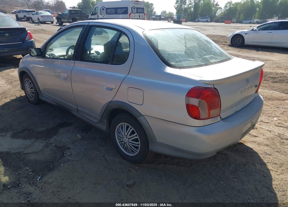 2002 TOYOTA ECHO VIN: JTDBT123820201628