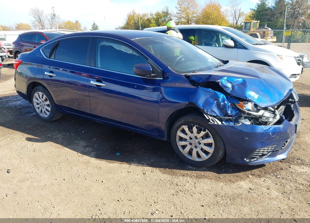 2016 NISSAN SENTRA S VIN: 3N1AB7AP2GY313556