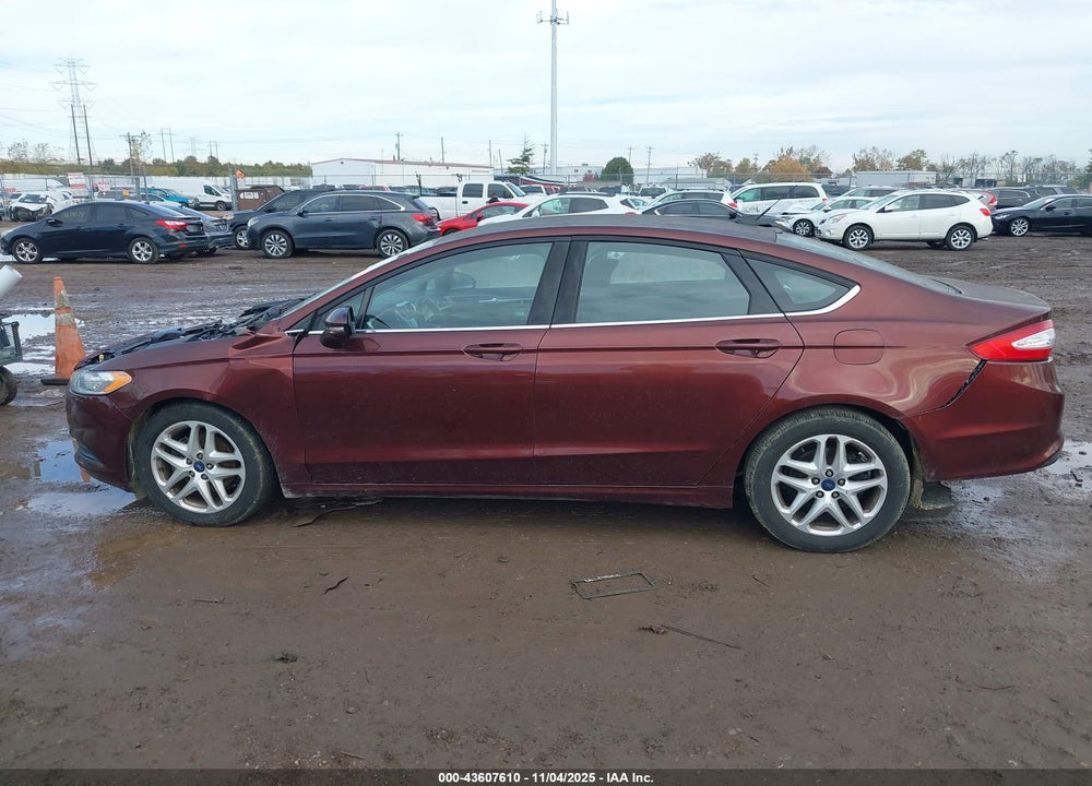 2016 FORD FUSION SE VIN: 3FA6P0H79GR301177