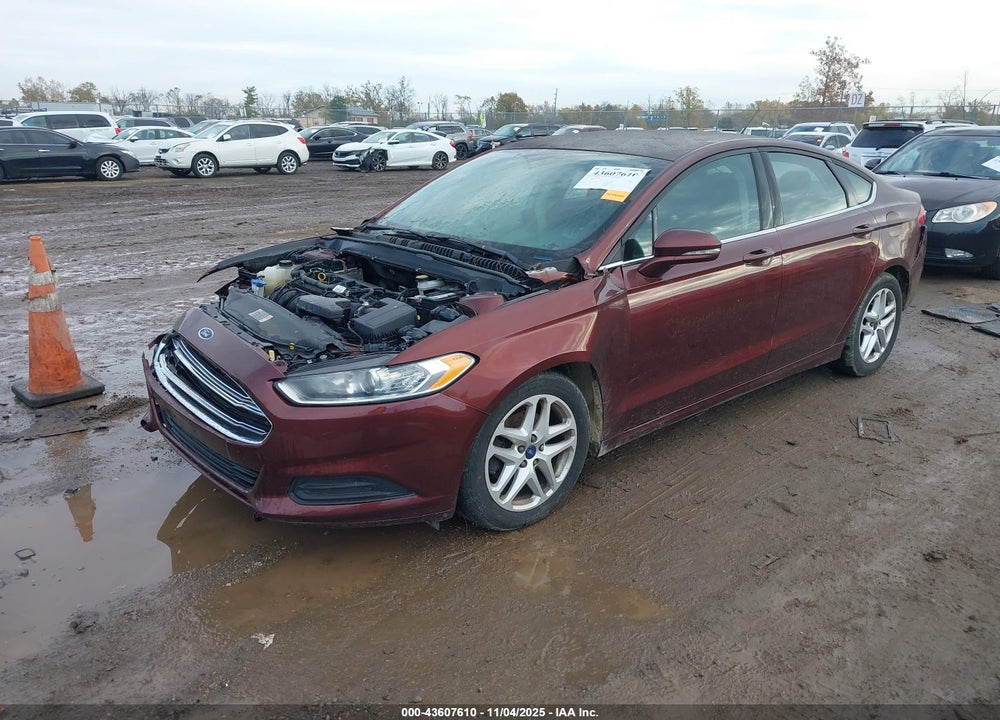2016 FORD FUSION SE VIN: 3FA6P0H79GR301177