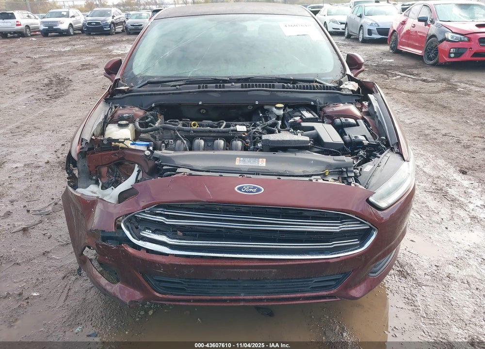 2016 FORD FUSION SE VIN: 3FA6P0H79GR301177