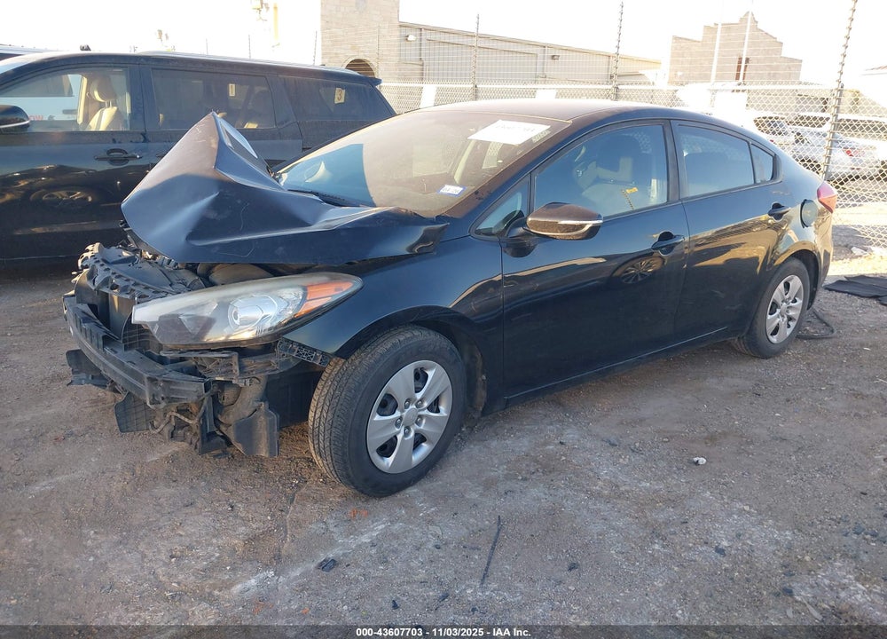 2016 KIA FORTE LX VIN: KNAFX4A61G5537907