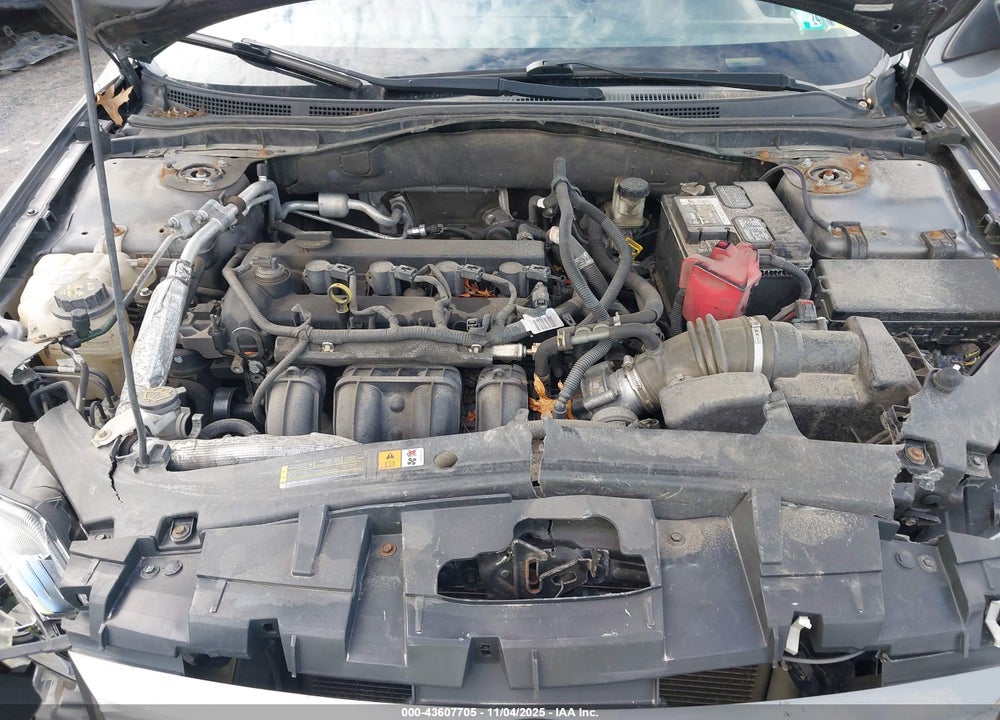 2011 FORD FUSION VIN: 3FAHP0HAXBR284452