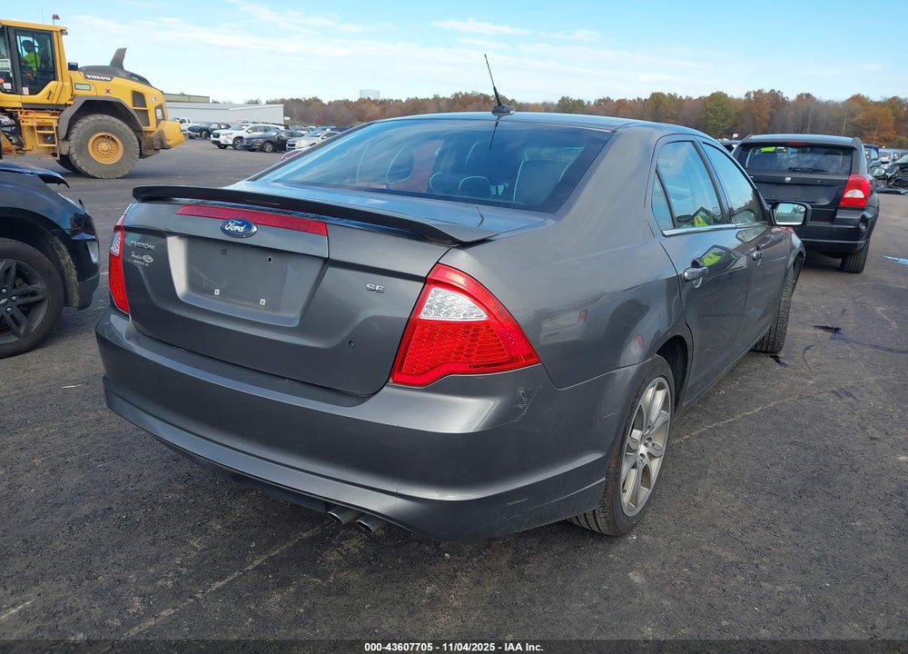 2011 FORD FUSION VIN: 3FAHP0HAXBR284452