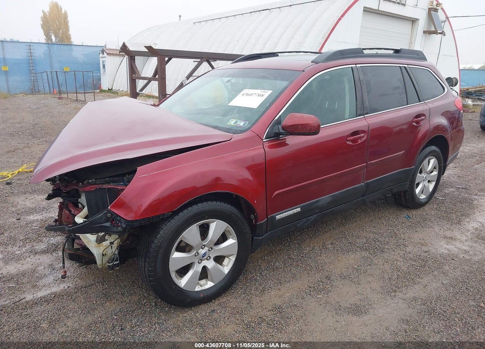 2011 SUBARU OUTBACK 2.5I LIMITED VIN: 4S4BRBKCXB3423425