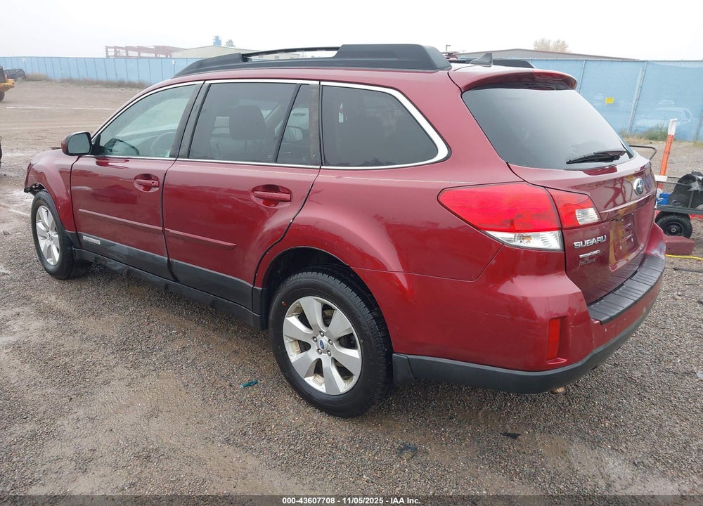 2011 SUBARU OUTBACK 2.5I LIMITED VIN: 4S4BRBKCXB3423425