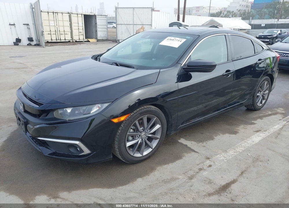 2019 HONDA CIVIC EX VIN: 19XFC1F39KE204251