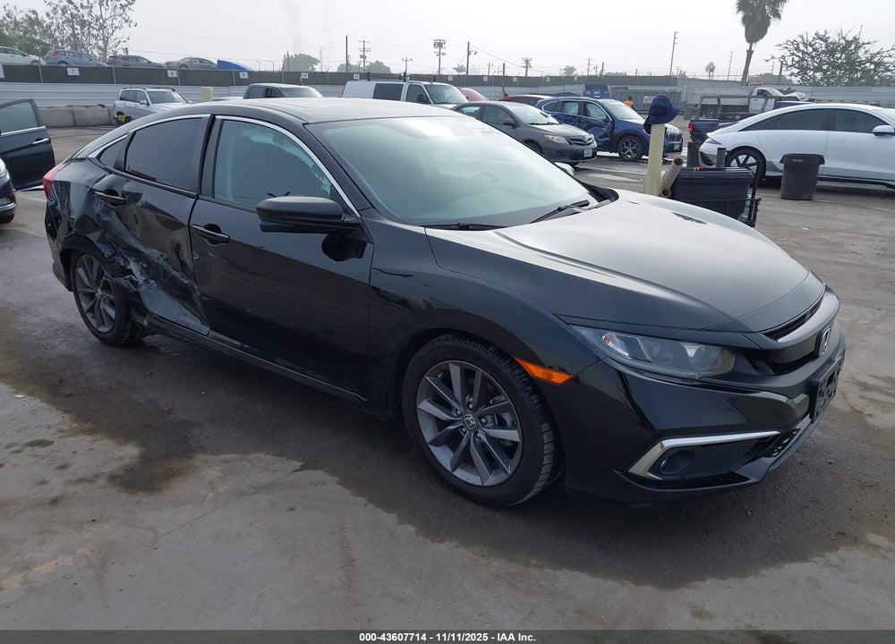 2019 HONDA CIVIC EX VIN: 19XFC1F39KE204251