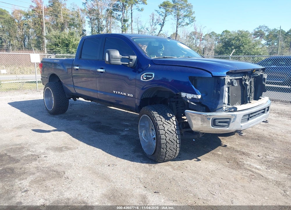 2017 NISSAN TITAN XD SV DIESEL VIN: 1N6BA1F39HN512381
